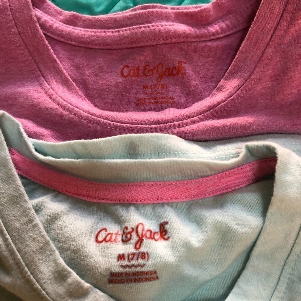 Cat & Jack Girl’s Unicorn Short-sleeve Tops Set - Picture 15 of 15